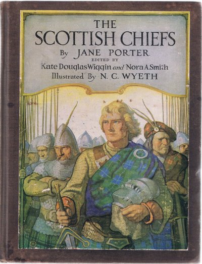 Diseño de la portada frontal, de Los Jefes Escoceses publicado por Charles Scribner